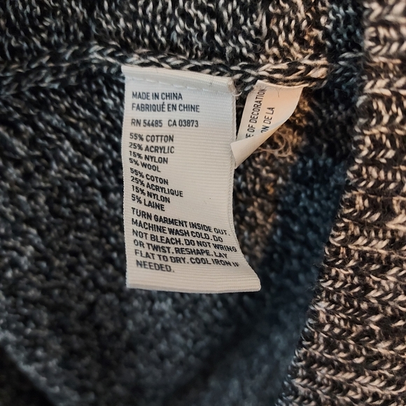 American Eagle Outfitters Women Gray Pullover Sweater M - Picture 5 of 5